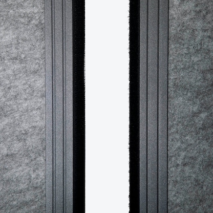 Artikelbild 9 für MAUL Akustik-Trennwand MAULcocoon 9701089, dunkelgrau 100,0 x 182,0 cm, 1 St., Artikelnummer 156629