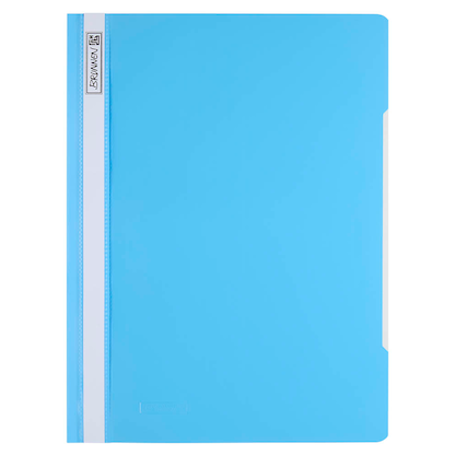 Artikelbild für BRUNNEN Schnellhefter Kunststoff hellblau DIN A4 überbreit, 1 St., Artikelnummer 924819
