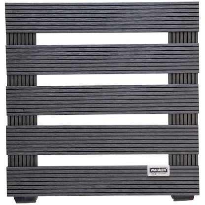 Artikelbild 3 für WAGNER® design yourself Pflanzenroller WPC GH 0500 Kunststoff anthrazit quadratisch 29,0 x 8,3 cm, 1 St., Artikelnummer 621357