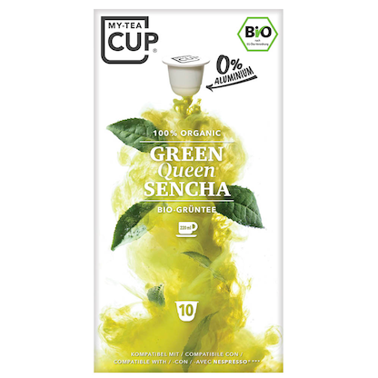 Artikelbild 3 für MY-TEA CUP® GREEN QUEEN SENCHA Bio-Teekapseln 100 Portionen, Artikelnummer 672087