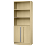 Artikelbild 1 für HAMMERBACHER Regalschrank Orbis, V7700/3/3/RE ahorn 80,0 x 42,0 x 200,4 cm, 1 St., Artikelnummer 373969