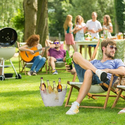 Artikelbild 7 für relaxdays Flaschenkühler transparent, Artikelnummer 400881