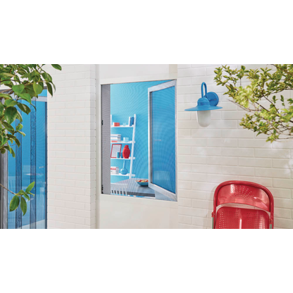 Artikelbild 6 für tesa Fliegengitter Insect Stop Comfort anthrazit 1,30 x 1,30 m, Artikelnummer 559304