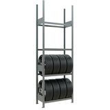 Artikelbild 1 für SCHULTE Reifenregal 20982 silber 90,0 x 40,0 x 275,0 cm, Artikelnummer 855787