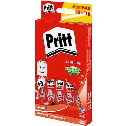 Artikelbild für Pritt Klebestifte 11,0 g, 10 St., Artikelnummer 351862