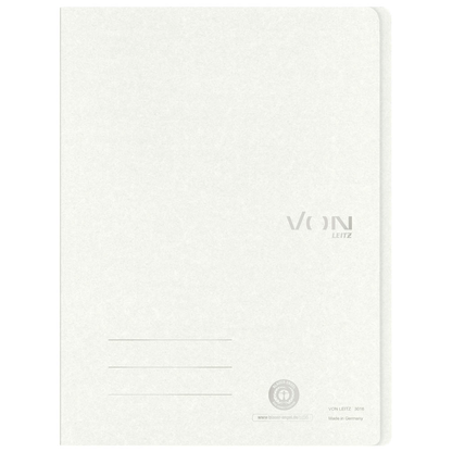 Artikelbild 4 für VON LEITZ Schnellhefter Karton weiß DIN A4, 1 St., Artikelnummer 635977