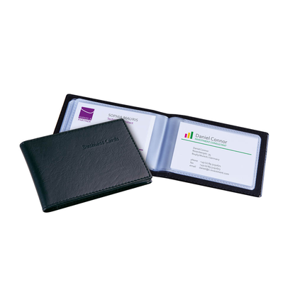 Artikelbild für SIGEL Visitenkartenmäppchen schwarz, für bis zu 40 Visitenkarten, Artikelnummer 460527