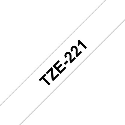 Artikelbild 4 für brother Schriftband TZe-221 TZE221, 9 mm, schwarz auf weiß, 1 St., Artikelnummer 653139