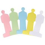 Artikelbild 1 für Moderationskarten farbsortiert 9,5 x 19,5 cm, 120 St., Artikelnummer 537720