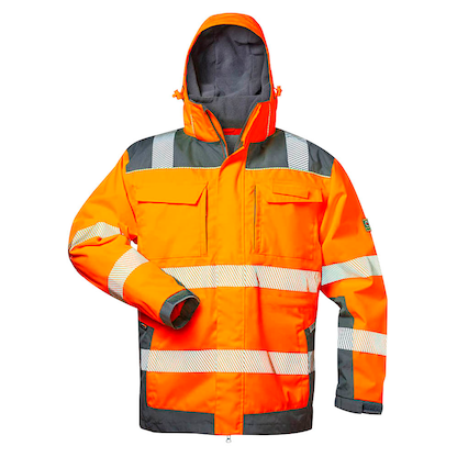 Artikelbild 2 für elysee® unisex Warnjacke Winter NIKLAS orange, grau Größe 2XL, Artikelnummer 748424