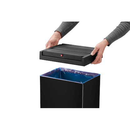 Artikelbild 3 für Hailo Big-Box Swing XL Mülleimer 52,0 l schwarz, 1 St., Artikelnummer 467449