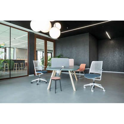 Artikelbild 11 für Nowy Styl Bürostuhl WITHME Stoff schwarz, Gestell grau, Artikelnummer 913977