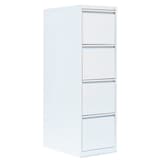 Artikelbild 1 für LÜLLMANN Hängeregistraturschrank signalweiß 4 Schubladen 40,0 x 62,0 x 132,0 cm, 1 St., Artikelnummer 183709