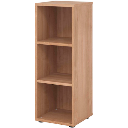 Artikelbild für HAMMERBACHER Aktenregal 934RE nussbaum 40,0 x 40,0 x 110,0 cm, 1 St., Artikelnummer 380822