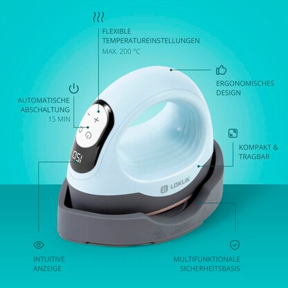 Artikelbild 14 für LOKLiK ImPress™ Mini 3 Transferpresse 9,3 x 8,0 cm, 1 St., Artikelnummer 536619