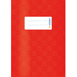 Artikelbild 1 für HERMA Heftumschlag mit Baststruktur rot Kunststoff DIN A5, Artikelnummer 548002