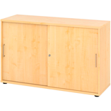 Artikelbild 1 für HAMMERBACHER Schiebetürenschrank 1752S, V1752S/3/3/BS ahorn 1 Fachboden 120,0 x 40,0 x 74,8 cm, Artikelnummer 993048