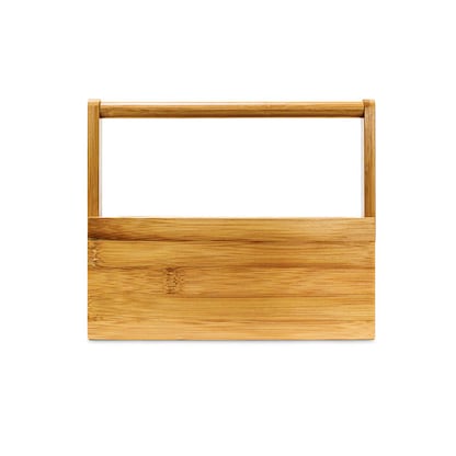 Artikelbild 4 für relaxdays Schreibtisch-Organizer braun Bambus 4 Fächer 25,0 x 11,5 x 20,0 cm, Artikelnummer 516514