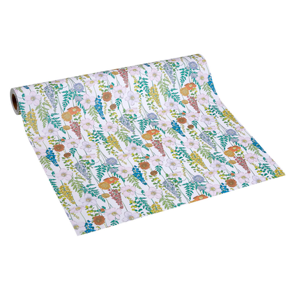 Artikelbild 2 für JUNG SCHÖNER VERPACKEN Geschenkpapier Garden Blumen mehrfarbig, 20,0 m, Artikelnummer 223189