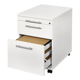 Artikelbild 1 für HAMMERBACHER Sira Rollcontainer weiß 3 Auszüge 42,8 x 58,0 x 59,0 cm, Artikelnummer 642431