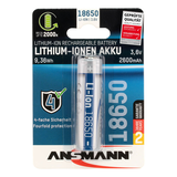 Artikelbild 1 für ANSMANN Akku Li-Ion 18650 2.600 mAh, 1 St., Artikelnummer 509562