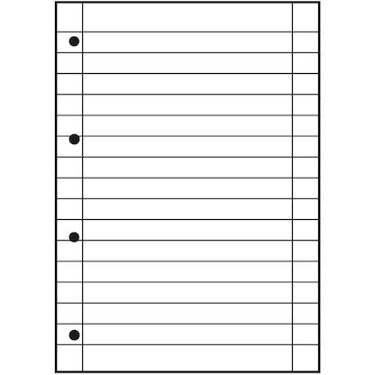 Artikelbild 3 für OXFORD Schulheft Lineatur 37 liniert DIN A4 Innen- und Außenrand, 16 Blatt, 1 St., Artikelnummer 709354