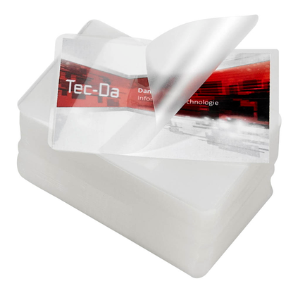 Artikelbild 2 für LMG Laminierfolien glänzend für IBM-Card-Format 80 micron, 100 St., Artikelnummer 257188