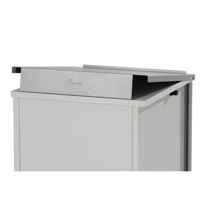 Artikelbild 9 für rocada Caddy Bürowagen grau 5 Ebenen 47,0 x 42,4 x 120,0 cm, Artikelnummer 586060