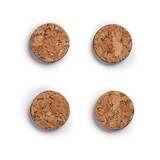 Artikelbild 1 für Zeller Kork Magnete braun, Kork Ø 2,8 x 0,3 cm, 4 St., Artikelnummer 164979