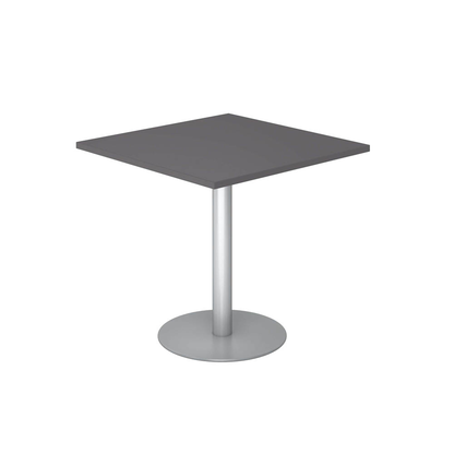Artikelbild für HAMMERBACHER Bistrotisch quadratisch Spanplatte grafit 80,0 x 80,0 x 74,5 cm, 1 St., Artikelnummer 379968