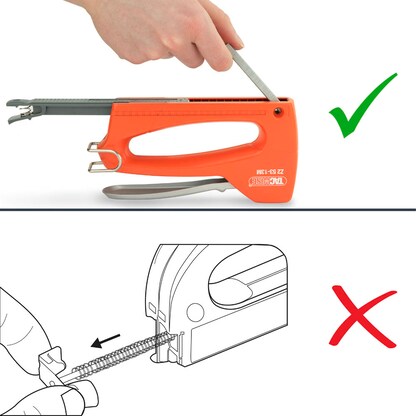 Artikelbild 7 für TACWISE™ Handtacker Z2 53-13M orange, 1 St., Artikelnummer 584787