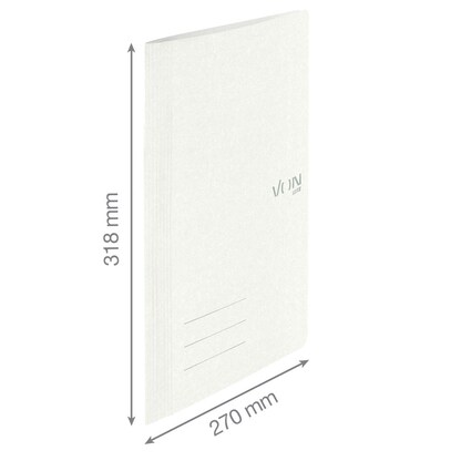 Artikelbild 5 für VON LEITZ Schnellhefter Karton weiß DIN A4, 1 St., Artikelnummer 635977