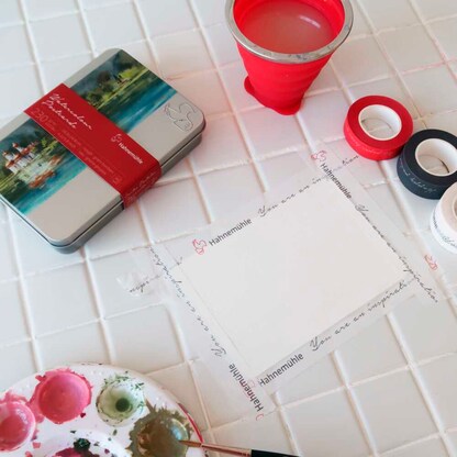 Artikelbild 3 für HAHNEMÜHLE Malerband rot 15,0 mm x 20,0 m 1 Rolle, Artikelnummer 708667