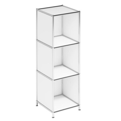 Artikelbild für viasit Aktenregal System4 weiß 40,4 x 40,4 x 118,2 cm, 1 St., Artikelnummer 214320