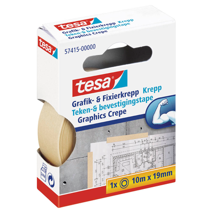 Artikelbild für tesa Kreppband beige 19,0 mm x 10,0 m 1 St., Artikelnummer 558492