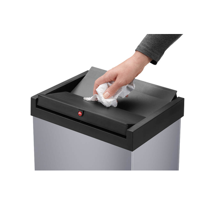 Artikelbild 7 für Hailo Big-Box Swing XL Mülleimer 52,0 l silber, 1 St., Artikelnummer 467431