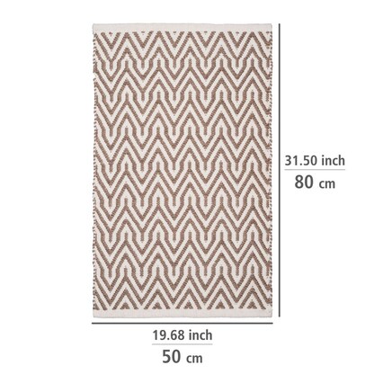 Artikelbild 6 für WENKO Badematte Altai beige 50,0 x 80,0 cm, Artikelnummer 810017