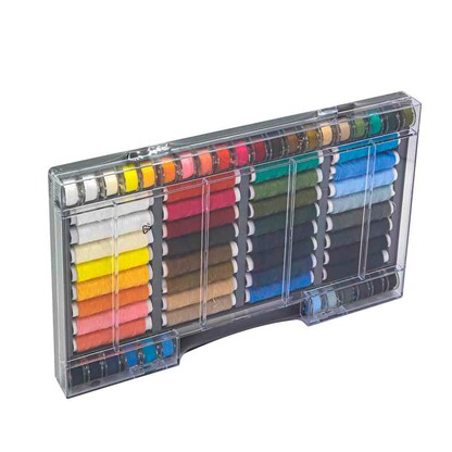 Artikelbild 2 für alzetta® Nähgarn-Set matt 64 verschiedene Farben, Artikelnummer 107456