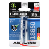 Artikelbild 1 für ANSMANN Akku Li-Ion 18650 3.500 mAh, 1 St., Artikelnummer 509570