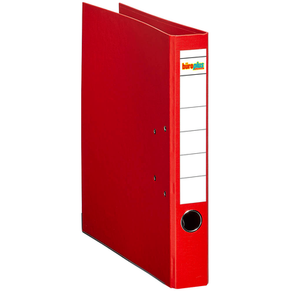 Artikelbild 2 für büroplus Ordner rot Kunststoff 5,0 cm DIN A4, 1 St., Artikelnummer 257006