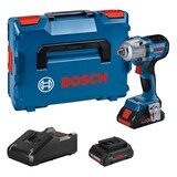Artikelbild 1 für AKTION: BOSCH Professional GDS 18V-450 HC Akku-Drehschlagschrauber-Set 18,0 V, mit 2 Akkus mit Prämie nach Registrierung, Artikelnummer 715338