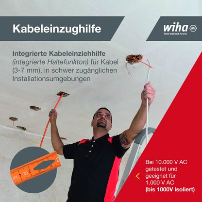 Artikelbild 5 für Wiha Meterstab Longlife® 37067 Kunststoff 200,0 cm, Artikelnummer 717449