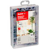 Artikelbild 1 für fischer easyDIY Box Gipskarton DuoBlade 548857 Dübel- und Schrauben-Sortiment, 77-teilig, Artikelnummer 480176