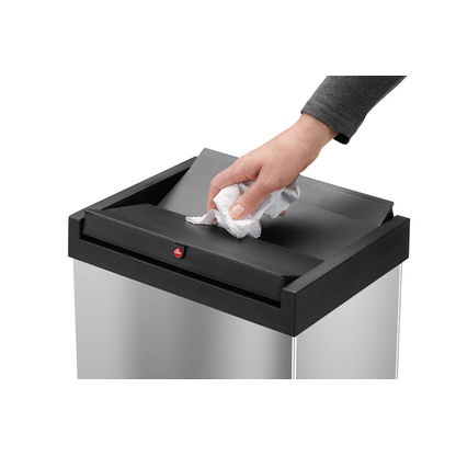 Artikelbild 7 für Hailo Big-Box Swing XL Mülleimer 52,0 l edelstahl, 1 St., Artikelnummer 467548