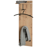 Artikelbild 1 für HAKU Möbel Wandgarderobe 37448 eiche Holz 5 Haken 30,0 x 100,0 cm, Artikelnummer 965733