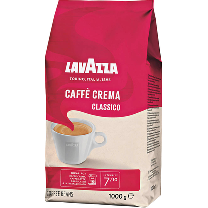 Artikelbild 2 für LAVAZZA Classico Crema Kaffeebohnen, Arabica- und Robustabohnen mild, 1000 g, Artikelnummer 353761