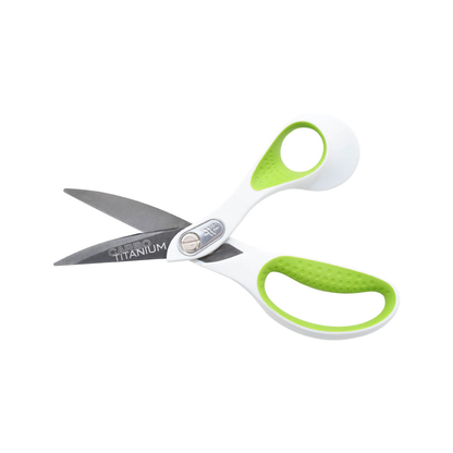 Artikelbild 2 für WESTCOTT Papierschere CARBO Titan Nitrid NON STICK lichtgrau-grün 21,4 cm, Artikelnummer 408411