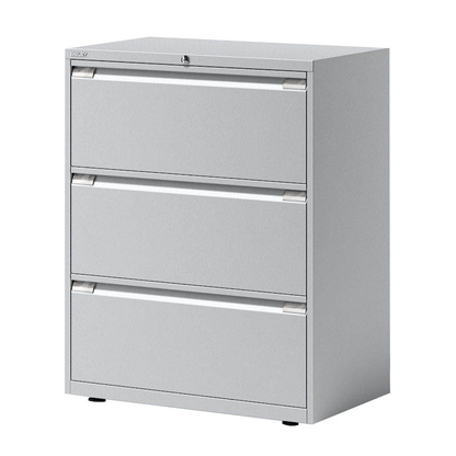 Artikelbild 4 für BISLEY Essentials Hängeregistraturschrank lichtgrau 3 Schubladen 80,0 x 47,0 x 100,0 cm, 1 St., Artikelnummer 452779