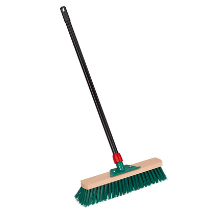 Artikelbild für Straßenbesen grün Holz 40,0 cm breit, Artikelnummer 232777