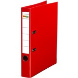 Artikelbild 1 für büroplus Ordner rot Kunststoff 5,0 cm DIN A4, 1 St., Artikelnummer 257006